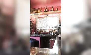 African Barista Showcases Her Curves In A Bikini