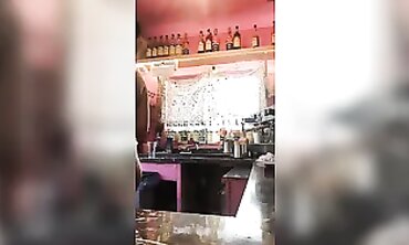 African Barista Showcases Her Curves In A Bikini