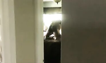 BBC Surprise: Coming Home Early to an Interracial Cuckold Scene