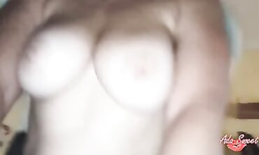 POV: Curvy Amateur with Big Tits Gives Fast Blowjob