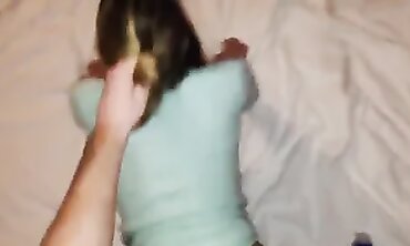 POV Anal Fisting Satisfaction for a Redhead College Girl