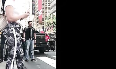 Chasing That PHAT Ass White Girl In Leggings