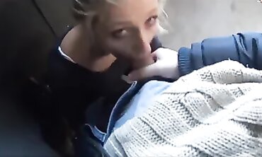 Outdoor Blowjob Compilation With Cum Swallowing And Facials