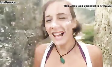 Outdoor Blowjob Compilation With Cum Swallowing And Facials