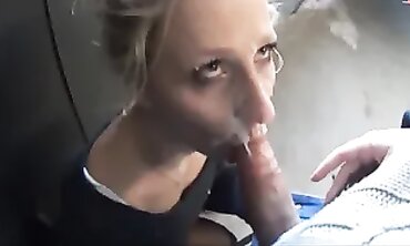 Outdoor Blowjob Compilation With Cum Swallowing And Facials