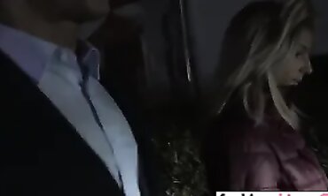 Petite College Girl Gets Graded by Professor