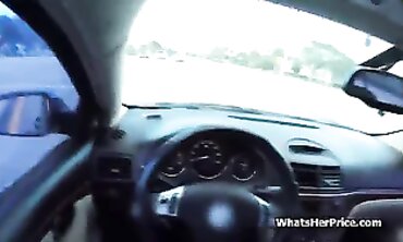 Curvy Latina Amateur Gets Paid for Outdoor Hardcore Blowjob
