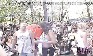 Hotwife And Cuckold Compete At A Nudist Resort