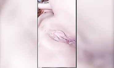 Redhead Webcam Model Drains Herself On Skype