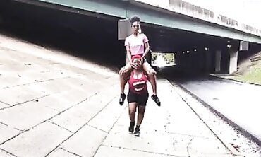 Brenda Renee & Bailey Luxx - Super Hot Big Boobed Babes Share A Huge Load