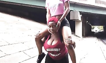 Brenda Renee & Bailey Luxx - Super Hot Big Boobed Babes Share A Huge Load