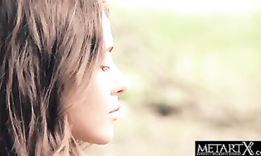 Voluptuous Brunette Strums Guitar Then Masturbates