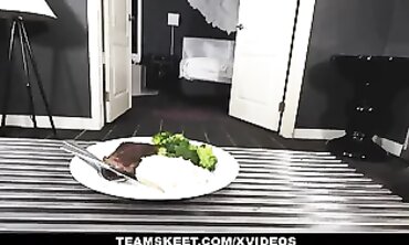 National Steak Day Deepthroat with Athena May
