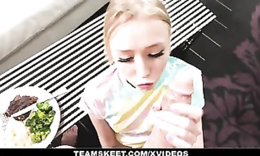 National Steak Day Deepthroat with Athena May