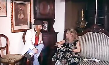 Hot Blonde MILF Teaches barely legal Couple How to Make Love Like Pros