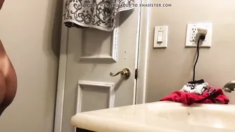 Hot MILF Uses Doll to Teach Sex Ed Lessons in Public Restroom