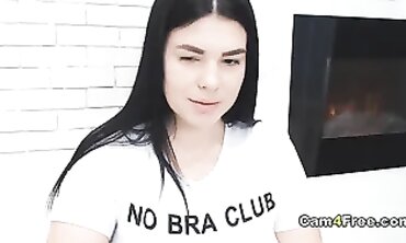 Super-Hot Chubby Amateur with Big Tits Plays with Sex Toys