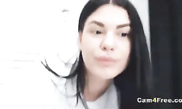 Super-Hot Chubby Amateur with Big Tits Plays with Sex Toys