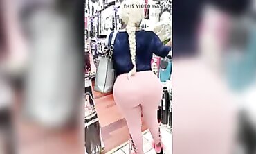 Thot Granny Sight At Her XXL Spanish Rump