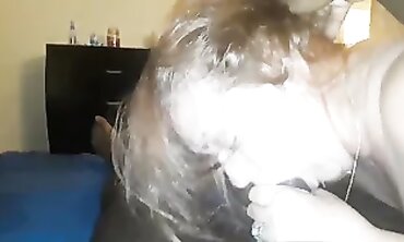 Amateur BBC Creampie: Elderly Lady Gets Pounded