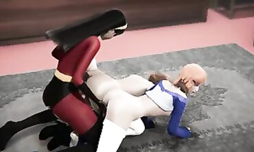 Violet Parr Futa Threesome with Helen Parr and Gwen Tennyson