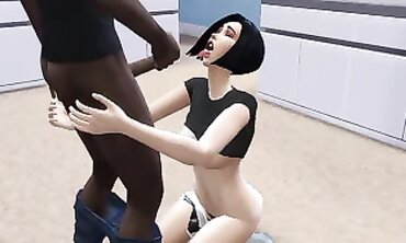DDSims: Cuckold Cougar Impregnated by Homeless BBC Studs in Sims 4