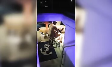 Smoking Blonde Screams During Hardcore Interracial BBC