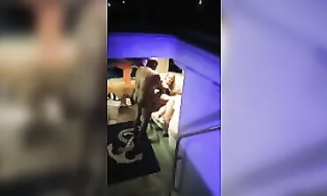 Smoking Blonde Screams During Hardcore Interracial BBC