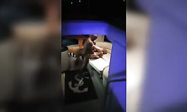 Smoking Blonde Screams During Hardcore Interracial BBC
