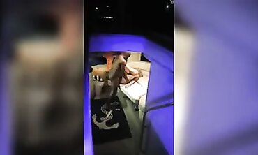 Smoking Blonde Screams During Hardcore Interracial BBC