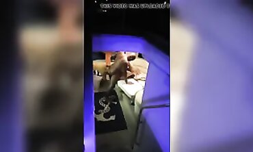 Smoking Blonde Screams During Hardcore Interracial BBC