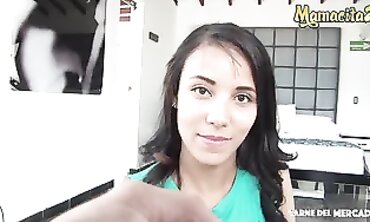 Dayana Cruz: Petite Colombian Teen Gets Smashed