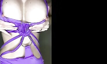 Hotkinkyjo's Ultra-Kinky Anal Play With Vibrator And Big Tits