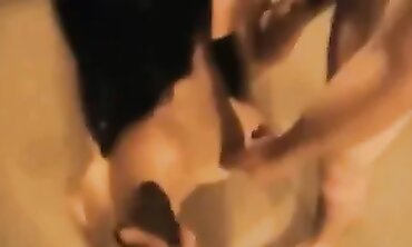 Hotwife Sucks Ebony Stud While Husband Watches