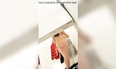 Sexy Blonde Shows Off Her Big Ass in a Micro Tanga