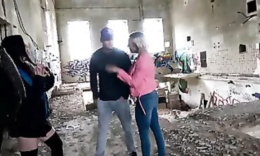 Alissa Noir and Lilli Vanilli's Business Swap Gangbang