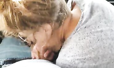 Mature Hooker Gives A Hood Blowjob