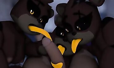 Nightmare Freddy's Rough Party Sex with nightbot72