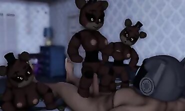 Nightmare Freddy's Rough Party Sex with nightbot72