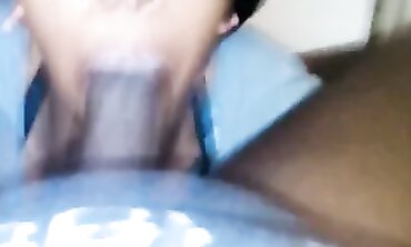 Redbone BBW Swallows BBC Deep Throat