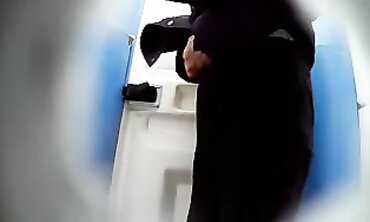 Voyeur: Inexperienced Granny Torn Up in Public Toilets