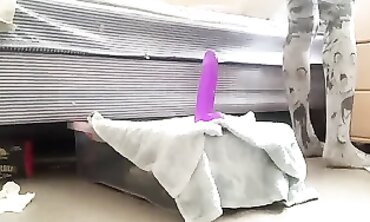 Hot MILF Rides Her Step-Son's Hard Dick While He Films - POV