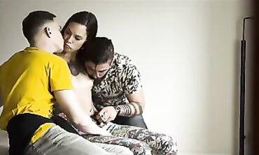 Sizzling Tattooed Ginger Threesome