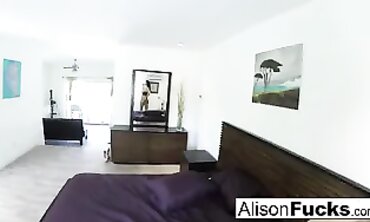 Alison Tyler's Solo Selfie - Big Boobs Babe Shows Off Her Perfect Body