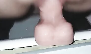Russian BBW Loves Sex Toy After Work