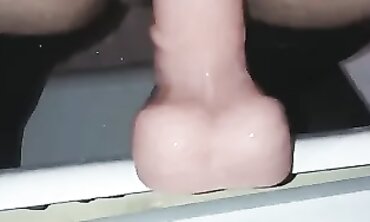 Russian BBW Loves Sex Toy After Work