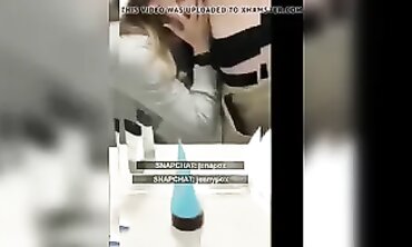 She Gargles For Her Snapchat Followers