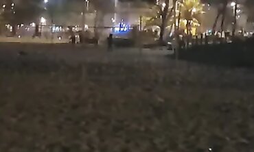 Latina Brunette Exibicionismo na Praia em Doblo