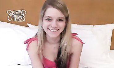 POV Casting Couch: Nubile College Girl's First Amateur Audition