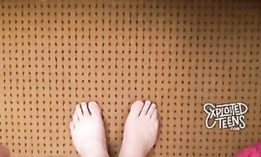 POV Casting Couch: Nubile College Girl's First Amateur Audition